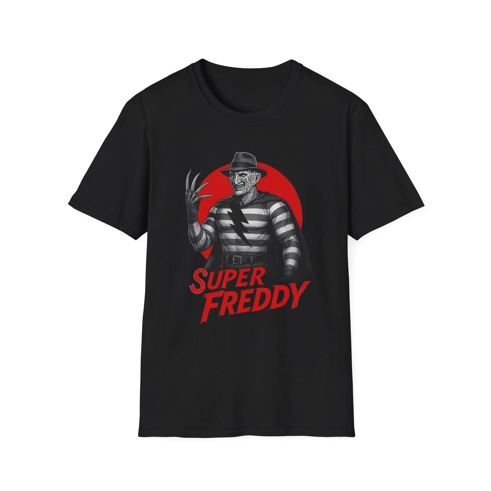 Men s and Women s T-shirts Horror Movie Fan T-Shirt, , Super Freddy Krueger Shirt, XXXL