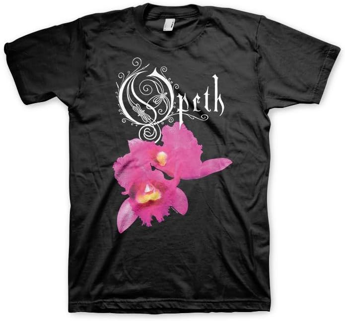 Opeth Men s Orchid T-Shirt Black | Officially Licensed Merchandise XXL