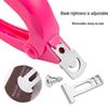 Multi-Functional U-Shaped Nail Clipper & Straight Scissors for Nail Art