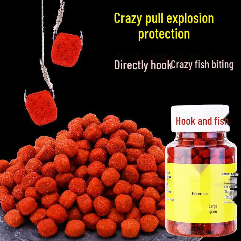Universal Fish Bait Pellets for Crucian Carp, Carp, Grass Carp, Tilapia, and Black Carp