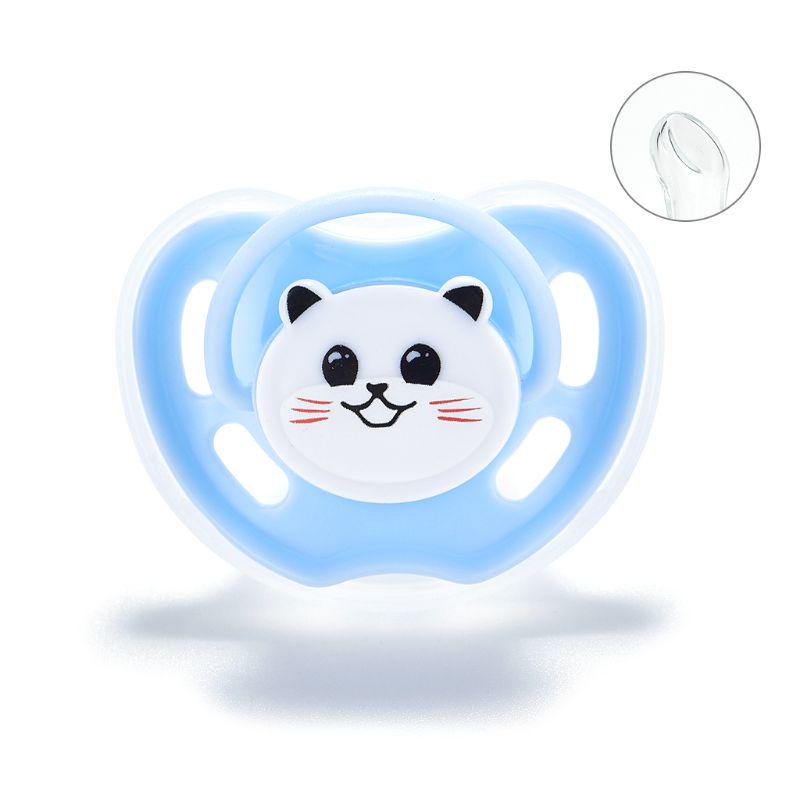 Newborn Pacifier Cute Cartoon Panda Cat Styling Soother Baby Comfort Tool Supplies
