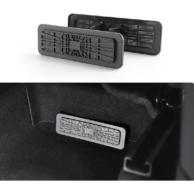 TPARTS Under Seat Vent Cover For Tesla Model 3 Highland 2024-2025 Air Condition Outlet Protector Rear Seat Car Air Vent Accessories