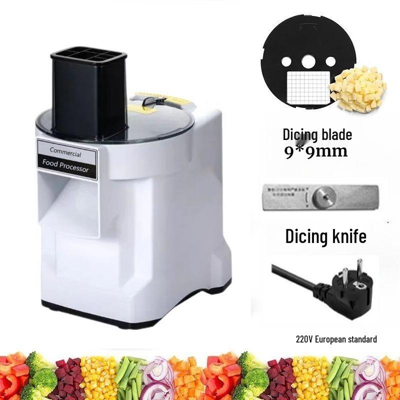 Dicing and Multipurpose Slicing Machine for Potatoes, Fruits, and Vegetables