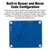 CW Practice Keyboard with OLED Display and USB Interface, Morse Code Keyer for Training