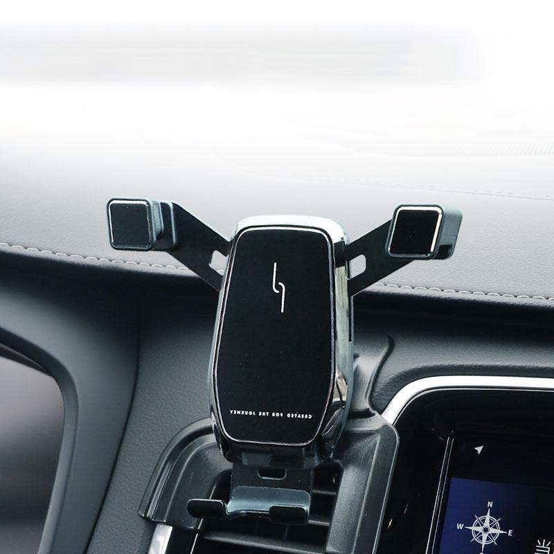 Car Phone Holder Air Vent Clip Clamp Mobile Phone Holders for Volvo XC90 Accessories 2015 2016 2017 2018 2019 2020 2021 2022