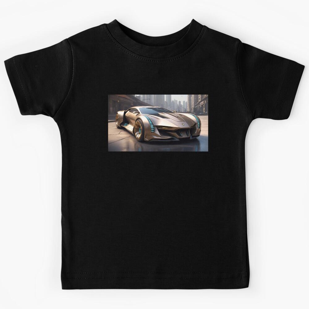 Futuristic Luxury Concept Car Kids T-Shirt 170