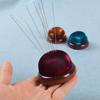 Wooden Base Pin Cushion Pincushion Insertion For Embroidery Sewing