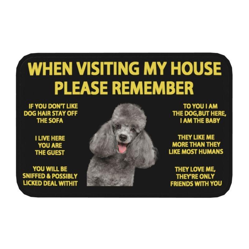 Pet Door Mat Belgian Shepherd Front Floor Door Entrance Mats Outdoor Kitchen Bathroom Doormat Bedroom Carpet Non Slip Floor Rug