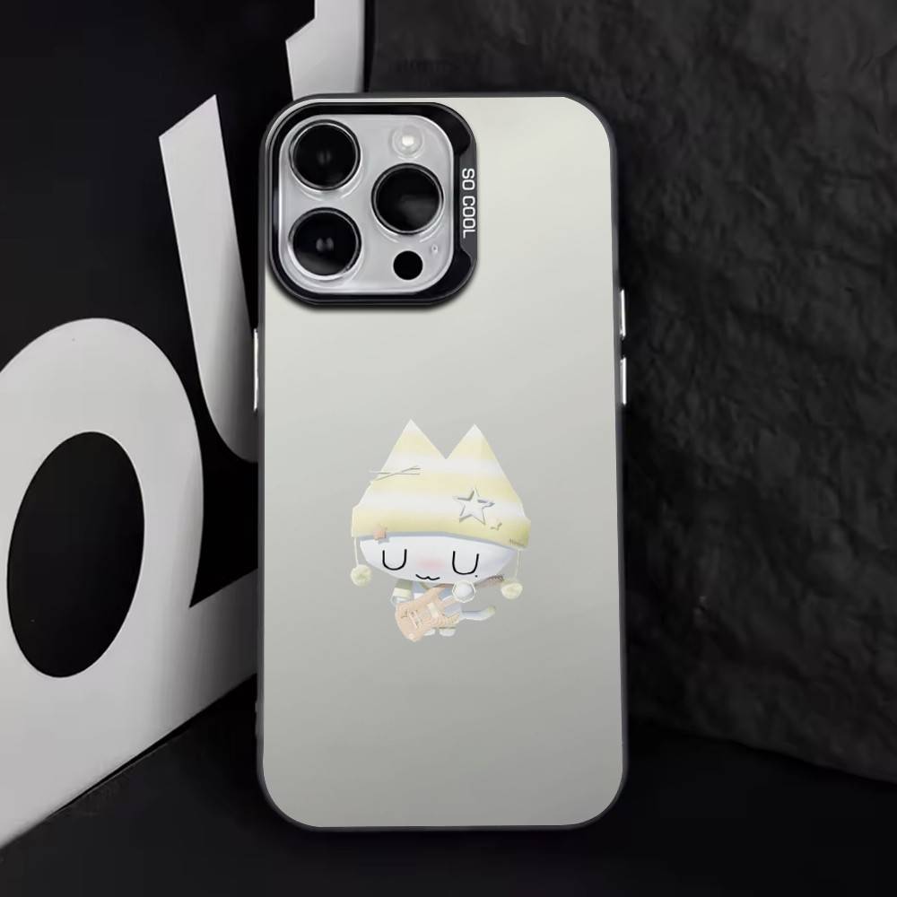 Cute Music cat PNG    Phone Case For iPhone 17,16,15,14,13,12,11 Plus,Pro Max,XS,Colorful Silver Phone case Funda Cover
