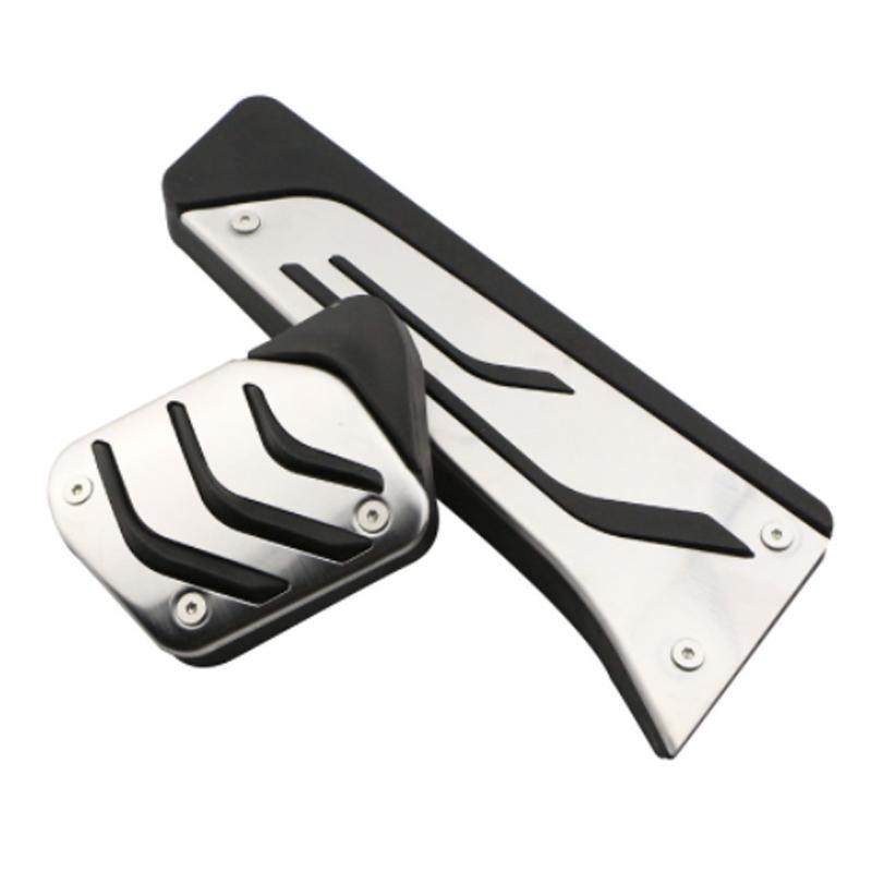 Car Pedals Kit for BMW X5 X6 F15 F16 E70 E71 E72 2008 - 2018 AT Accelerator Gas Brake Footrest Pedal Cover LHD Stainless