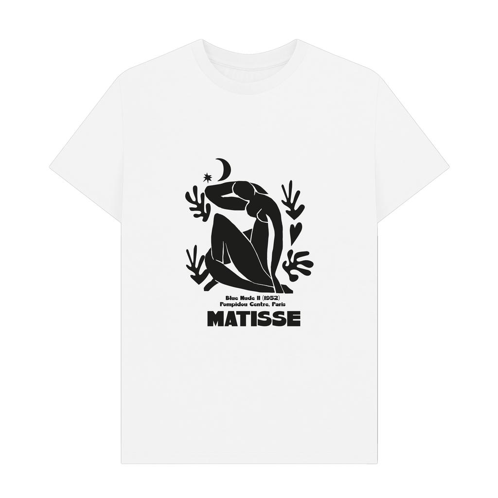 Apoh Unisex Adult Blue Nude II Matisse T-Shirt