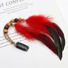 Fashion Extensions Handmade Indian Hippie Headpieces Headband Headwear Novelty Hairclips Feather Hair Rope