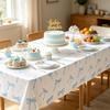 Disposable Table Cover Bow Birthday Theme Tablecloth Cute Table Clothes  Party Decorations