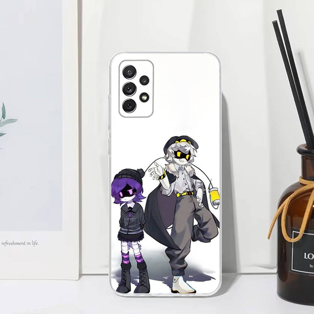 

Anime M-Murder D-Drones-Uzi Phone Case For Samsung S30,S23,S21,S22,S20,Ultra,FE,Lite, S10,S9,S8,PIus,Transparent, Silicone Case SamsungS235G