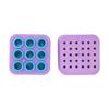 Dental  s Holder Dustproof Plastic Multi Holes Large Capacity Cleaning Autoclaved Dental  s Case
