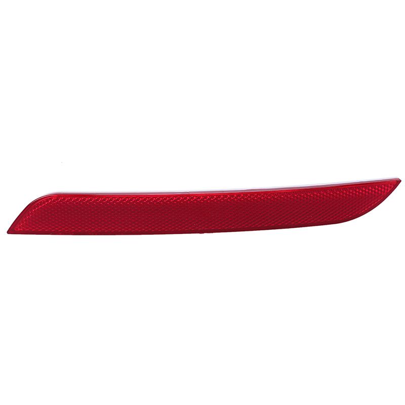 Car Red Rear Bumper Reflective Strip Sticker Cover Decoration For BMW 5 Series F10 F18 Sedan 2010-2013 Pre-facelift Accessories