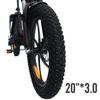 Fafrees F20 Falt-E-Bike, 250W, 36V 16Ah, Shimano 7-Gang, 20"-Reifen, LCD-Display, IP54, Leichtes E-Bike für Stadt & Pendler