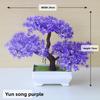 The Pine Artificial Greeting Guests Potted Plant Indoor Use For Desktop Decor