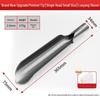 Luoyang Multi-functional Iron Shovel for Soil, Trees, and Pits - Outdoor and Household Use
