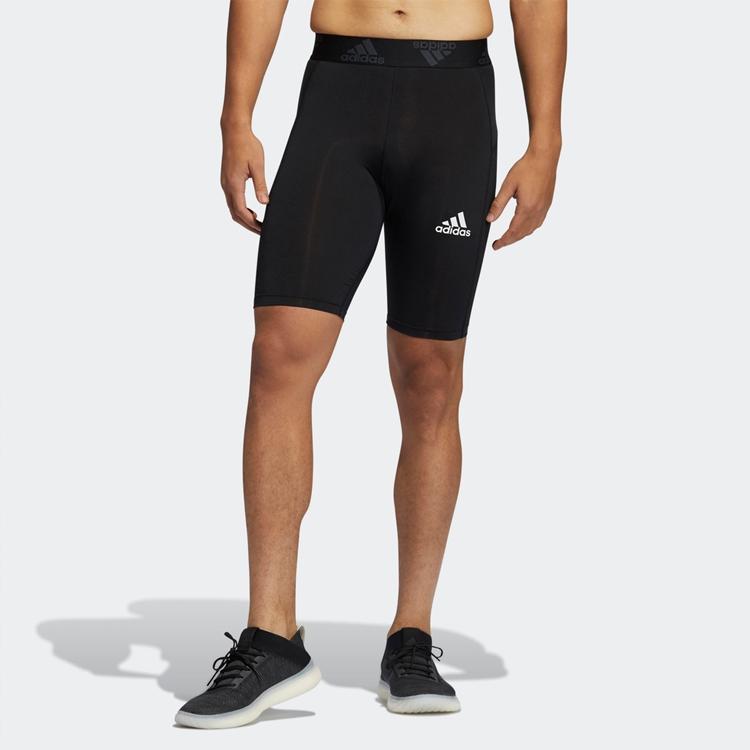 Adidas Techfit Šortky Pánské Spodky Černé GM5035