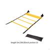 Agility Ladder Fußarbeit Tragetasche Faltbar Balance Fußballtraining für Workout