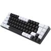 Membrane Gaming Keyboard 68 Keys RGB Backlit Ergonomic USB Interface Computer Keyboard for   System   Family