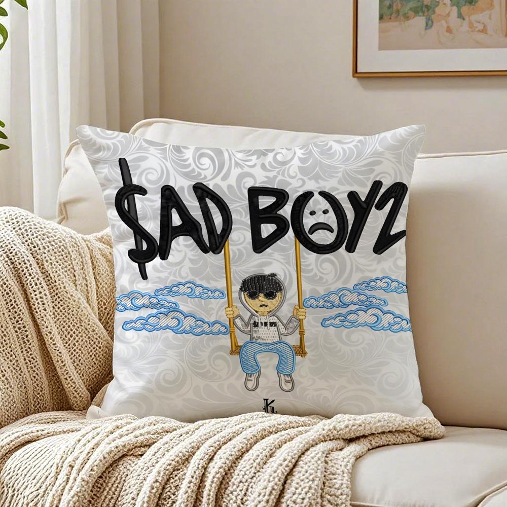 Regional Mexican Singer Sad Boy JJunior H Cushion Cover Pillowcase Antidustmite living Room Sofa Decor Cushion Room