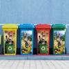PVC Stickers Self-adhesive Decorative Stickers Decals for Trash Decoration Donkey 820x380mm 2pcs/set