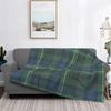 Coperte Plaid Tartan Rosso Clan Stewart Coperta in Flanella Ultra-Morbida Leggera Decorazione per la Casa Pile per Uomini Donne Bambini