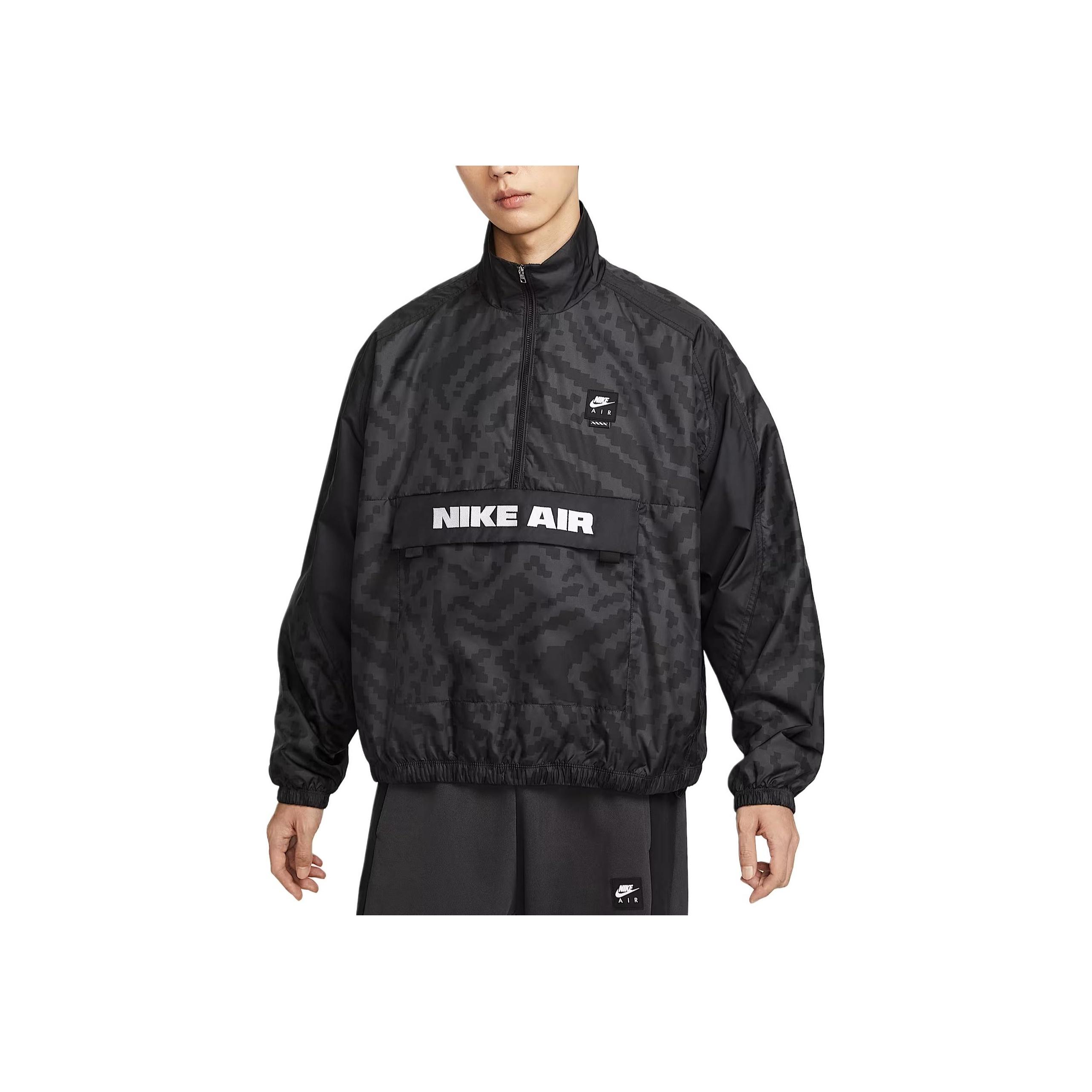 

Nike Куртка мужская оверсайз с высоким воротником на молнии до середины, с длинным рукавом HV0879-060 S