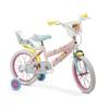 Vélo Enfant - TOIMSA - Lazy Town - 16 Pouces - Multicolore - Fille - 4 À 6 Ans