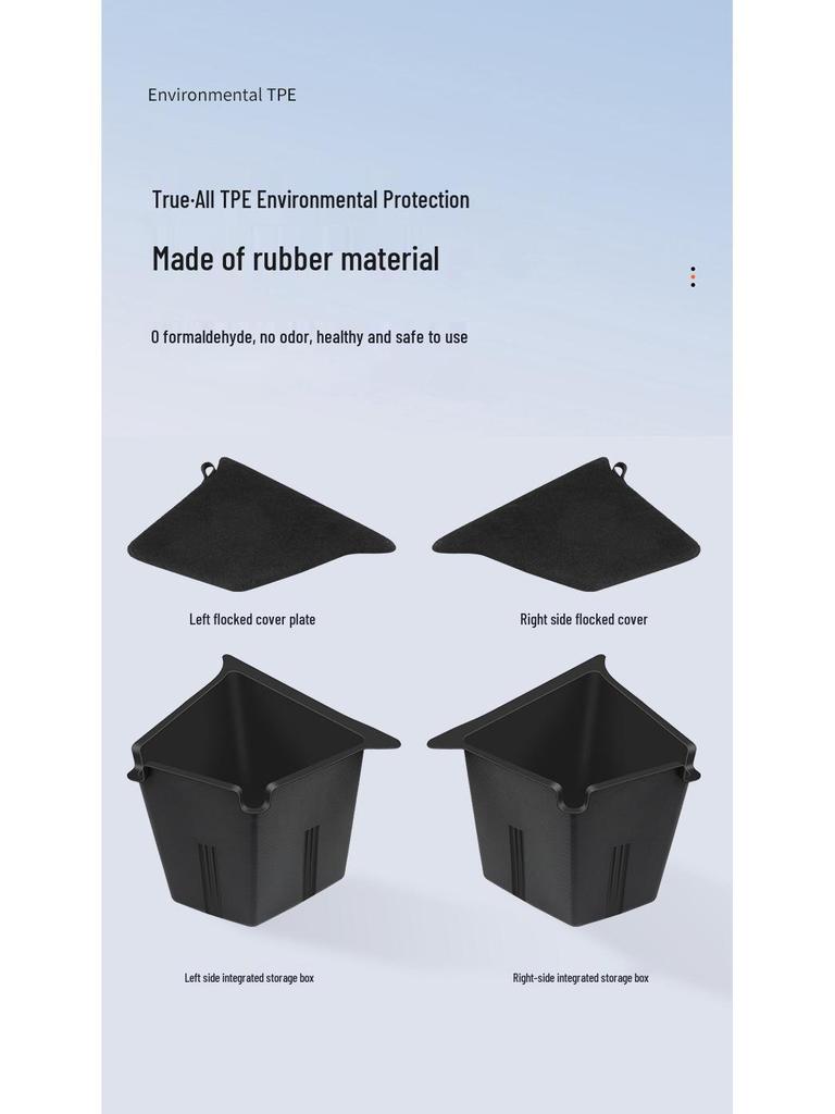 Tesla Model Y3 Refresh Upper Trunk Side Storage Box Accessories