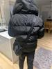 CrossTrapstar Men's Hooded Winter Jacket with Back Embroidery - American Street Loose Fit Hip Hop Style Cotton Coat