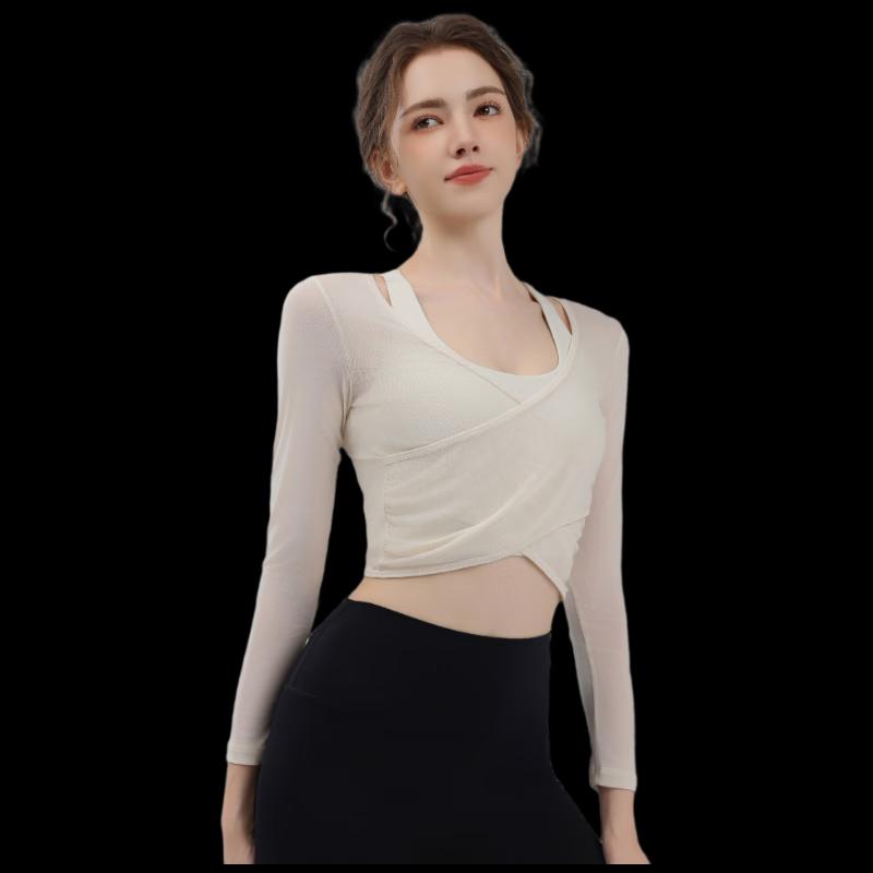OEING Women's Padded Sports Fitness Top