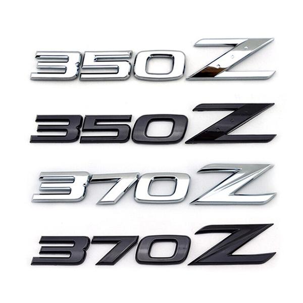 350Z/370Z Aluminum Alloy / ABS Chrome/Black/Silver Car Auto Emblem Badge Stickers for 350Z 370Z Fairlady Z Z33 Z34