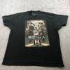 Attack On Titan Shirt Mens 2XL Black Short Sleeve Season 3 Anime *