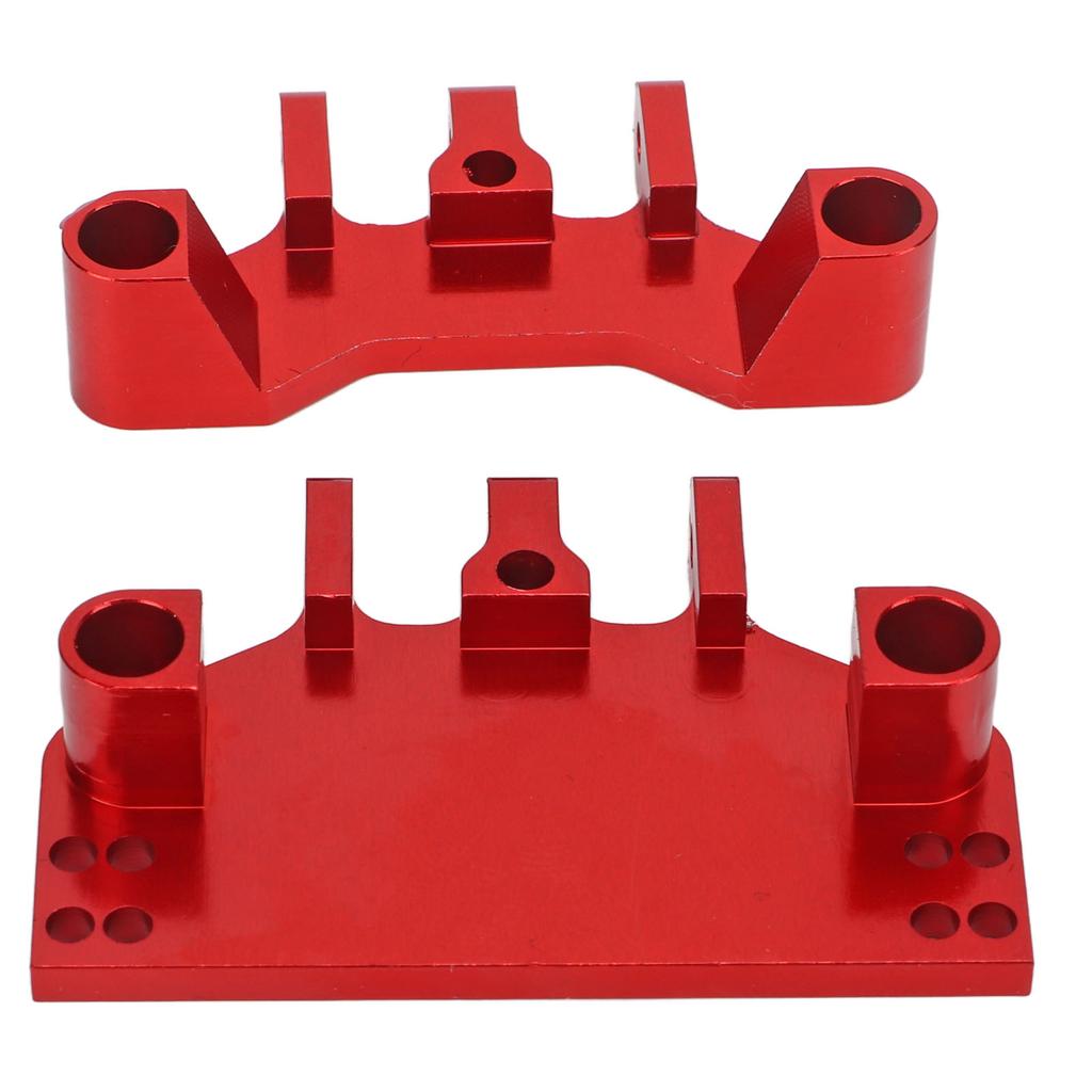 Metal Steering Gear Bracket Servo Mount Part for MN86 1 12 RC Car Modified AccessoriesRed