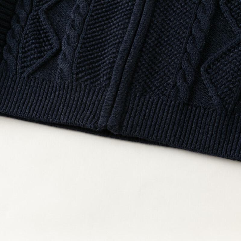 DAVE&BELLA Kids' Full-Zip Knit Cardigan
