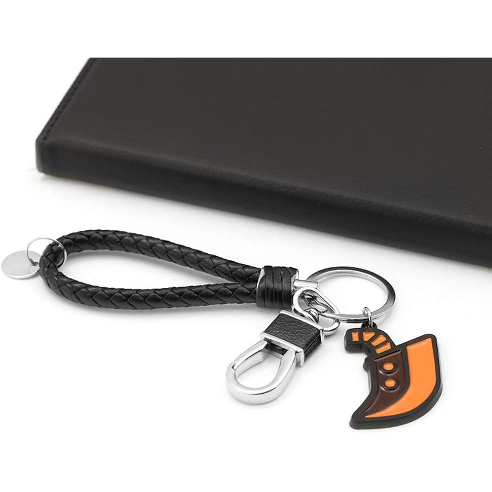 Monster Hunter Rise Is Environmental Creature Icon Zinc Alloy Keychain Ice Bone Weapon Icon Bag P...