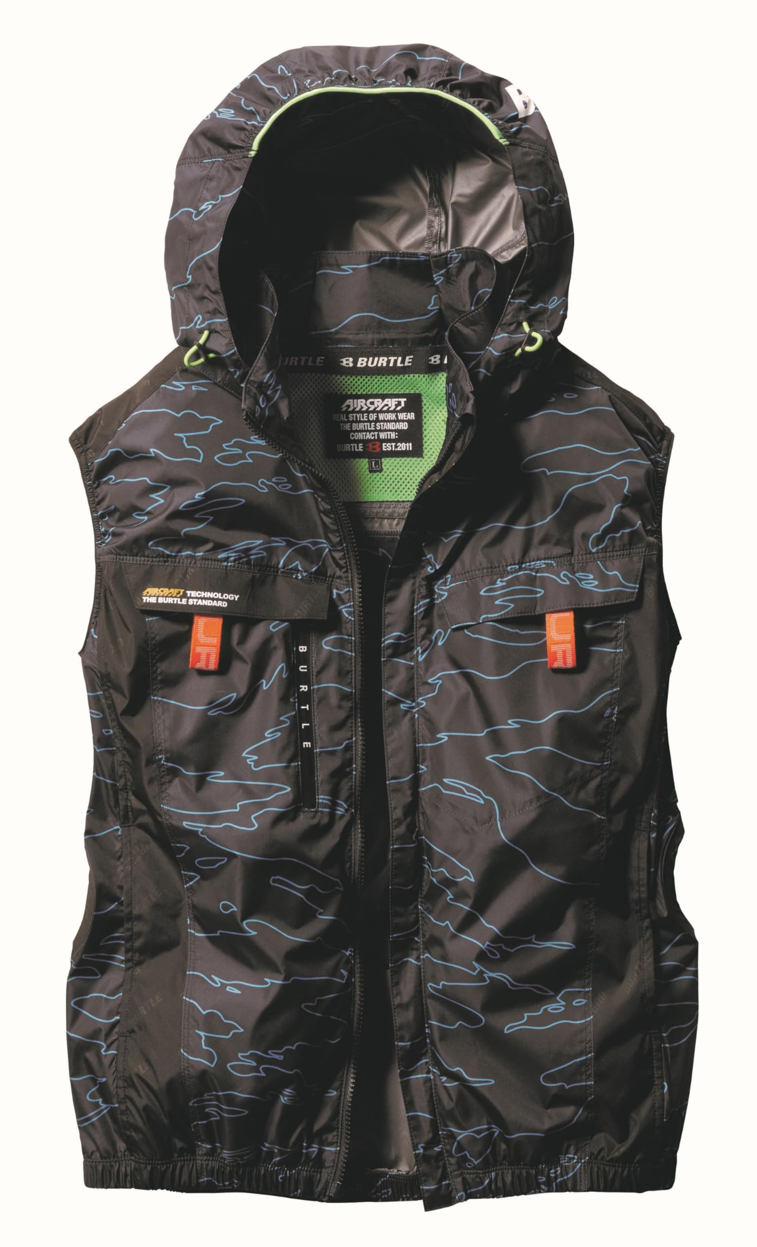

BURTLE Air Craft Vest Turquoise AC2024 46 XXL (Unisex) Spring/Summer