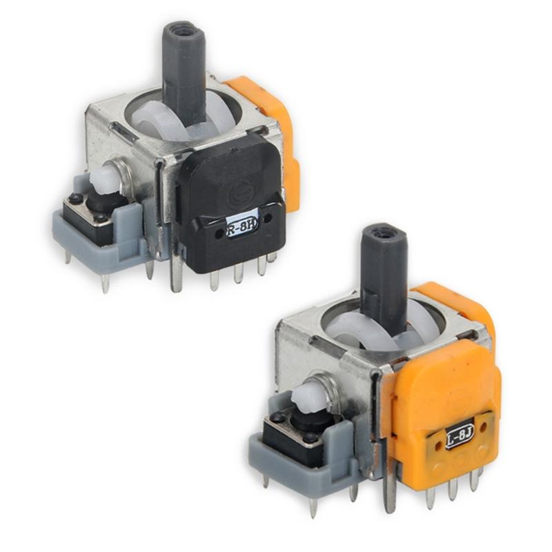 2Pcs Joystick Module Replacement Controller Analog Sensor 3D Analog Thumb Stick No Drift Gaming Accessories