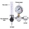 New 2025, CO2 Flow Meter Mig Tig 0-25 MPa, Standard Flow Meter, Welding Device, Argon Pressure Reducer