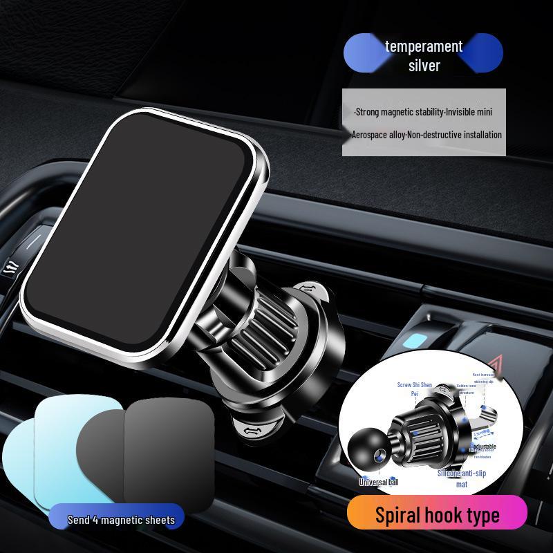 2026 Foldable Magnetic Air Vent Car Phone Holder and Dashboard Mount