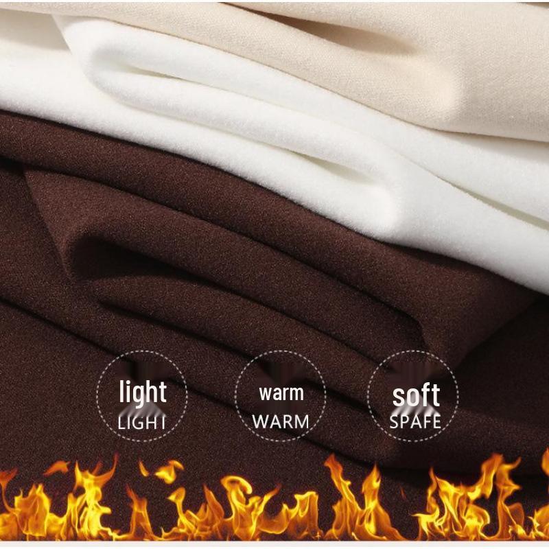 Men's Double-Sided German Velvet Fleece-Lined Long-Sleeve Warm Top