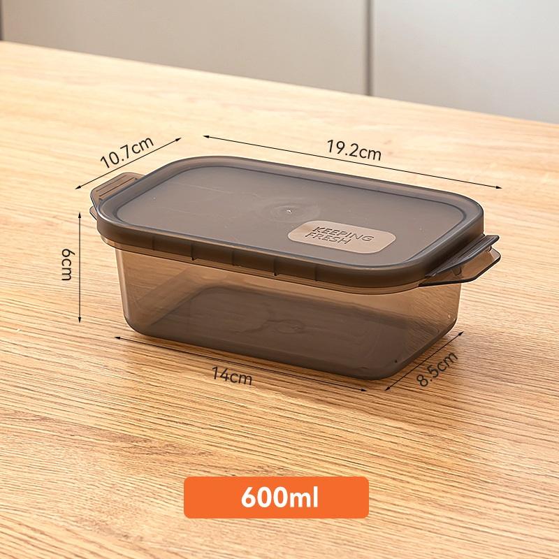 1/3 Pcs Refrigerator Food Sealed Crisper Containers Fresh Fruit Vegetables Steak Meat Storage Box Organizer Kitchen Accessories