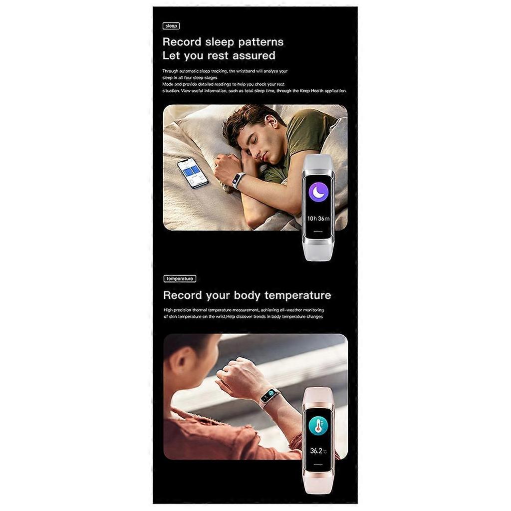 Fitness Tracker with 24/7 Heart Rate Sleep Oxygen Monitor,Waterproof Smart Watch,Step Counter Health