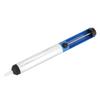 3Pcs Manual Desoldering Pump Tin Suction   Solder Removal Hand Tool (Half Aluminum Blue)