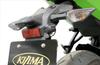 Kijima Motorcycle Parts Dash Cam Brackets, Front and Rear Set, Steel, Black, for Ninja ZX-25R ('20-), 304-5188