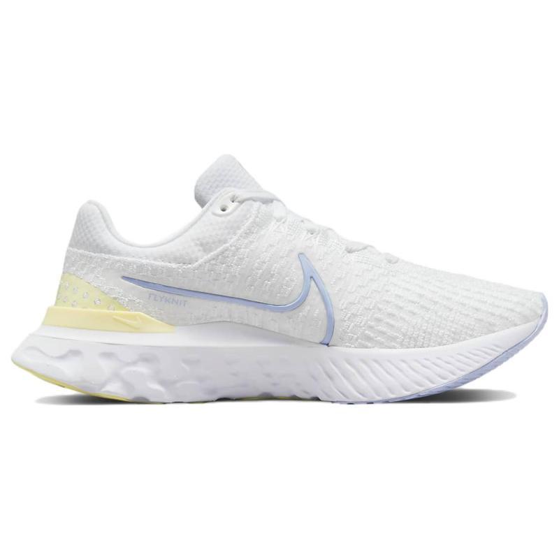 Nike React Infinity Run Flyknit 3 White Violet Citron Tint Women's Sneakers DD3024-100