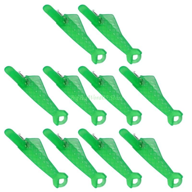 24TE 10x/Set Needle Threader Fish Type Sewing Machine Automatic Sewing Needle Inserter for Hand Sewing Machiner Needle